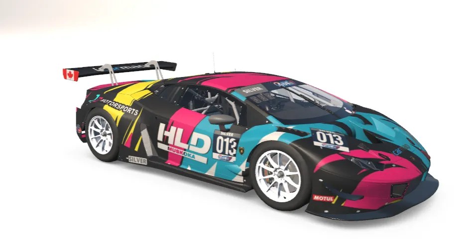 iRacing Lamborghini Evo GT3 Livery