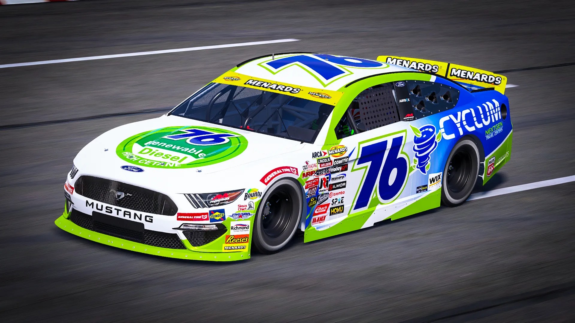 iRacing Ford Mustang Livery