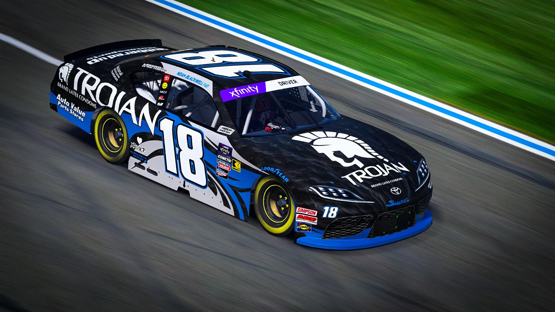 iRacing Toyota Livery